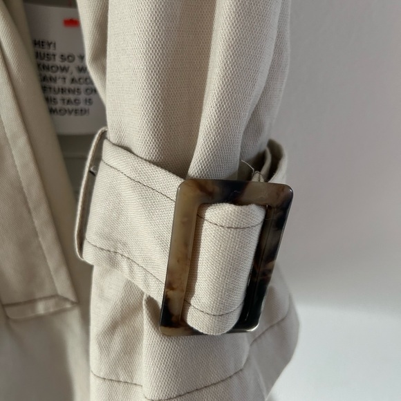 ASOS Cotton Oversized Trench Coat - Picture 4 of 10